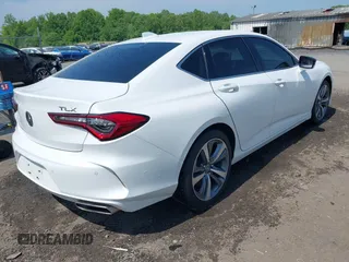 2021 Acura TLX Technology with VIN 19UUB5F42MA012008, listed as a IAAI auction lot 42154951 with 34,876 mi miles and . Bid and sale history available at DreamBid. Image 4.