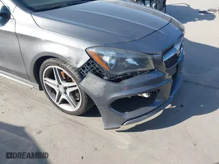 2015 Mercedes-Benz CLA-Class CLA 250 with VIN WDDSJ4EB0FN201454, listed as a IAAI auction lot 41983882 with 180,368 mi miles. Bid and sale history available at carsss.com. Image 6.