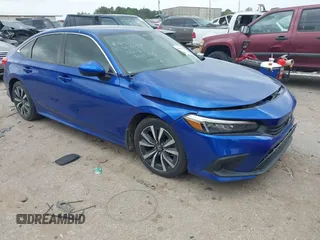 2022 Honda Civic EX with VIN 2HGFE1F73NH304126, listed as a IAAI auction lot 41906212 with Not provided miles and . Bid and sale history available at DreamBid. Image 1.