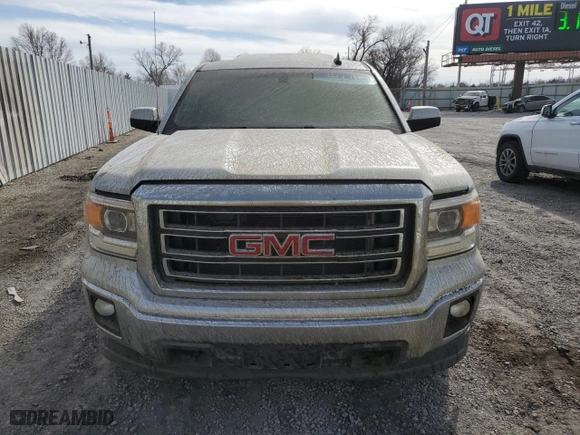 2015 GMC Sierra 1500 SLE with VIN 1GTV2UEC0FZ149619, listed as a Copart auction lot 46699755 with 276,238 mi miles and Salvage Title. Bid and sale history available at carsss.com. Image 5.