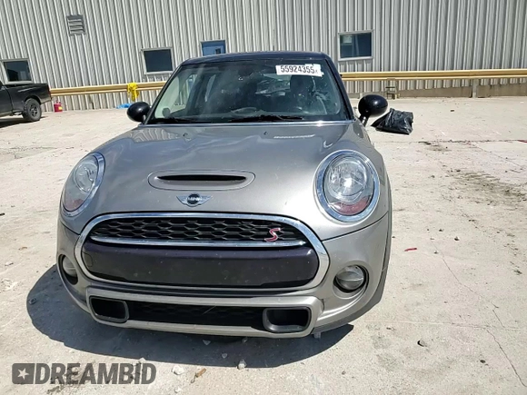 2018 MINI Hardtop 4 Door Cooper S with VIN WMWXU3C50J2F50669, listed as a Copart auction lot 55924355 with 64,702 mi miles and Salvage title. Bid and sale history available at DreamBid. Image 14.