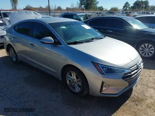 2020 Hyundai Elantra Value Edition with VIN 5NPD84LFXLH615311, listed as a IAAI auction lot 41219798 with 77,300 mi miles. Bid and sale history available at carsss.com. Image 1.