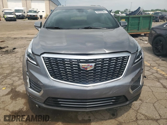 2021 Cadillac XT5 AWD Luxury with VIN 1GYKNBR49MZ221393, listed as a Copart auction lot 59322505 with 33,892 mi miles and Salvage title. Bid and sale history available at DreamBid. Image 5.