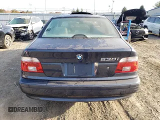 2002 BMW 5 Series 530iA with VIN WBADT63462CH92084, listed as a Copart auction lot 76998694 with 544,038 mi miles and Clean Title. Bid and sale history available at carsss.com. Image 6.