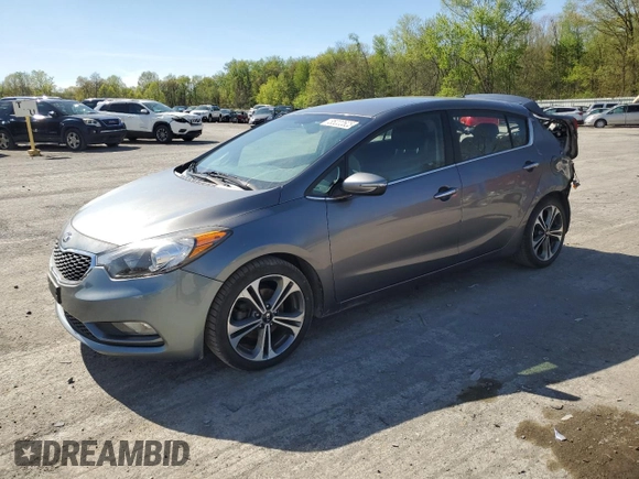 2016 Kia Forte EX with VIN KNAFX5A83G5627809, listed as a Copart auction lot 55222625 with 83,541 mi miles and Clean Title. Bid and sale history available at DreamBid. Image 1.