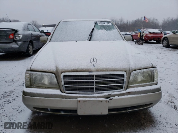 1994 Mercedes-Benz C with VIN WDBHA28E6RF015428, listed as a Copart auction lot 85866784 with Not Provided miles and Salvage Title. Bid and sale history available at carsss.com. Image 5.