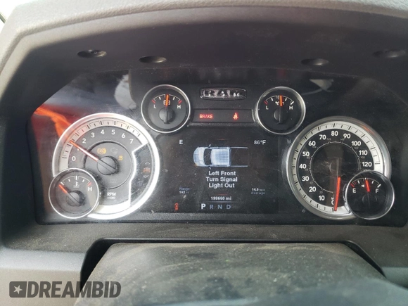 2014 Ram 1500 Big Horn z VIN 1C6RR7TT7ES256649, wystawiony jako Copart lot #53259935 z przebiegiem 198 660 mil mil oraz Szkody całkowita. Historia ofert i sprzedaży dostępna na DreamBid. Obrazek 9.