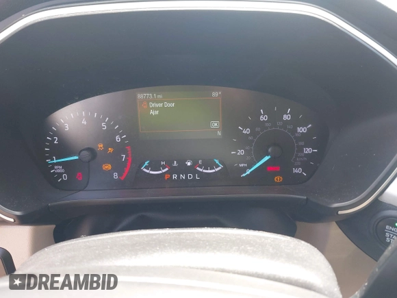 2020 Ford Escape SEL with VIN 1FMCU0H69LUB23895, listed as a IAAI auction lot 42266341 with 88,773 mi miles and . Bid and sale history available at DreamBid. Image 7.