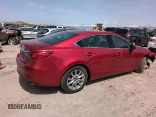 2016 Mazda 6 i Sport with VIN JM1GJ1U52G1410942, listed as a Copart auction lot 51810155 with 163,488 mi miles and Salvage Title. Bid and sale history available at DreamBid. Image 3.