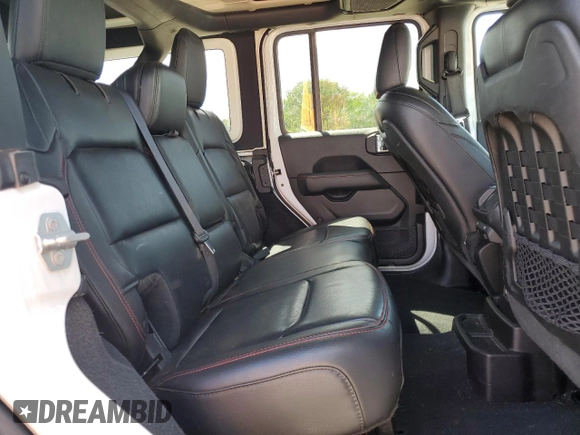 2018 Jeep Wrangler Unlimited Rubicon z VIN 1C4HJXFN3JW176213, wystawiony jako Copart lot #53963755 z przebiegiem 53 094 mil mil oraz Szkoda całkowita • Salvage title. Historia ofert i sprzedaży dostępna na DreamBid. Obrazek 11.