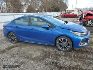 2019 Chevrolet Cruze Premier with VIN 1G1BF5SM8K7120720, listed as a Copart auction lot 51429115 with 102,513 mi miles and Clean Title. Bid and sale history available at carsss.com. Image 4.