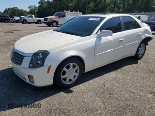 2003 Cadillac CTS with VIN 1G6DM57N330137414, listed as a Copart auction lot 57287044 with 92,857 mi miles and Salvage Title. Bid and sale history available at carsss.com. Image 1.