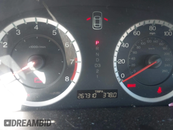 2012 Honda Accord SE z VIN 1HGCP2F63CA017374, wystawiony jako IAAI lot #40875683 z przebiegiem 267 310 mil mil oraz . Historia ofert i sprzedaży dostępna na DreamBid. Obrazek 7.