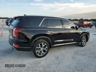 2022 Hyundai Palisade SEL with VIN KM8R44HE8NU383412, listed as a Copart auction lot 87695965 with Not provided miles and Non repairable. Bid and sale history available at DreamBid. Image 3.