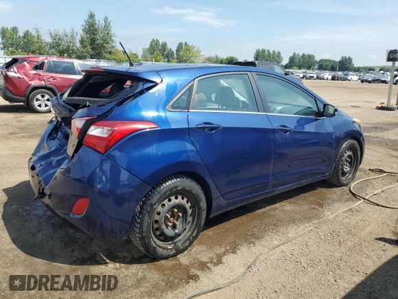 2013 Hyundai Elantra GT with VIN KMHD35LE8DU018141, listed as a Copart auction lot 64587374 with 271,587 mi miles and Salvage Title. Bid and sale history available at carsss.com. Image 3.