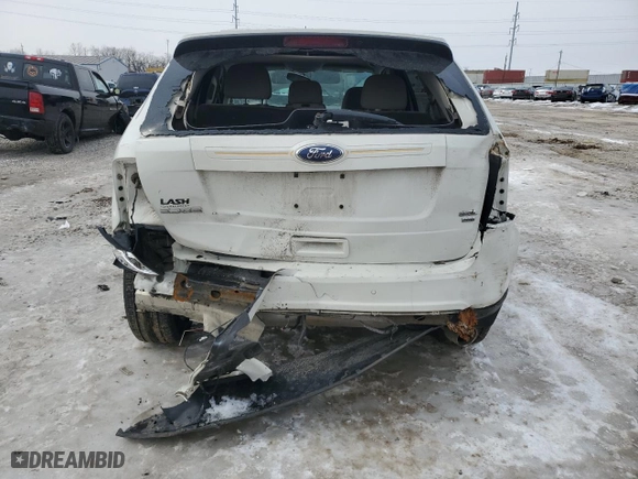 2013 Ford Edge SEL with VIN 2FMDK4JC7DBA08625, listed as a Copart auction lot 45634465 with 154,008 mi miles and Salvage Title. Bid and sale history available at carsss.com. Image 6.