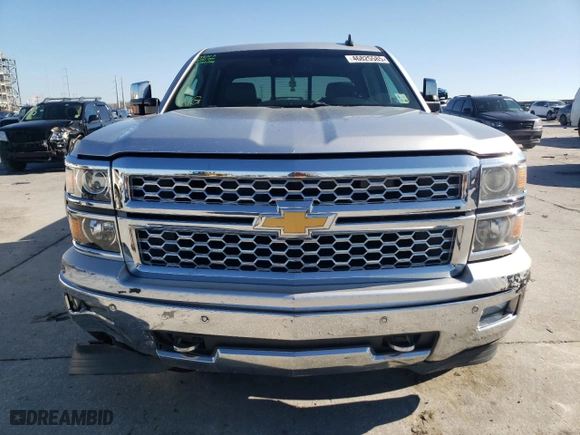 2015 Chevrolet Silverado 1500 LTZ with VIN 3GCUCSEC9FG274082, listed as a Copart auction lot 46825585 with 137,433 mi miles and Salvage Title. Bid and sale history available at carsss.com. Image 5.