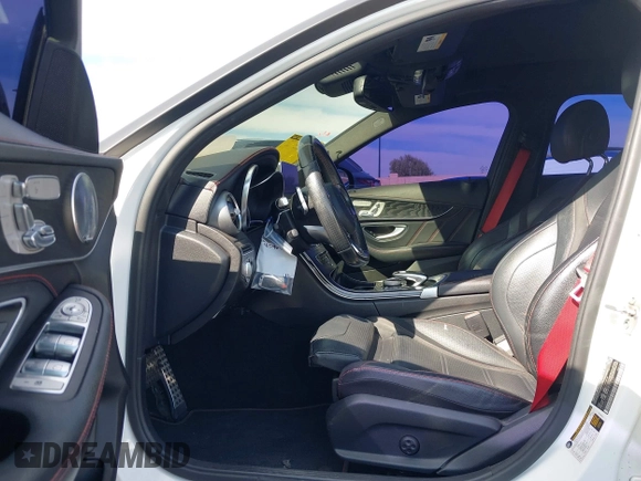 2016 Mercedes-Benz C 450 AMG with VIN 55SWF6EBXGU141867, listed as a IAAI auction lot 41596461 with 126,565 mi miles and . Bid and sale history available at carsss.com. Image 5.