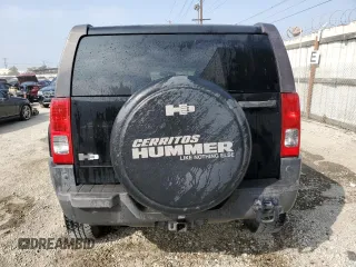 2006 Hummer H3 with VIN 5GTDN136868292881, listed as a Copart auction lot 76353734 with 156,672 mi miles and Clean Title. Bid and sale history available at carsss.com. Image 6.