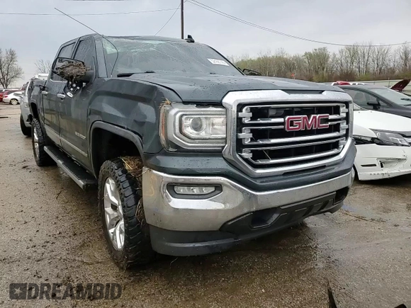 2017 GMC Sierra 1500 SLT with VIN 3GTP1NEC6HG213554, listed as a Copart auction lot 52436745 with 104,023 mi miles and Salvage title. Bid and sale history available at DreamBid. Image 13.