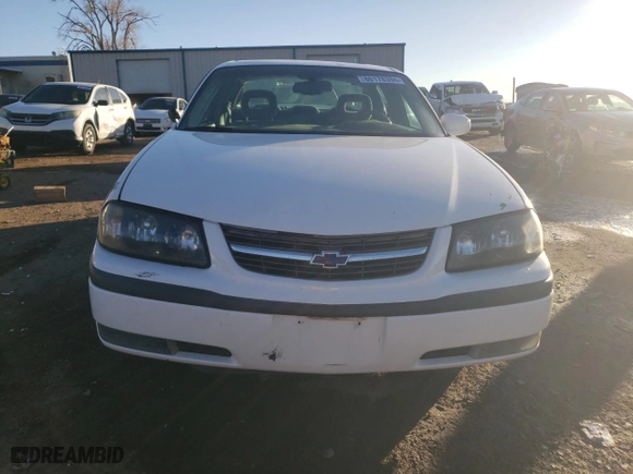 2001 Chevrolet Impala LS with VIN 2G1WH55K519365509, listed as a Copart auction lot 86178394 with 153,823 mi miles and Salvage Title. Bid and sale history available at carsss.com. Image 5.
