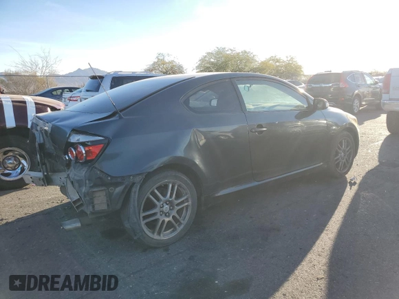 2009 Scion tC with VIN JTKDE167X90281758, listed as a Copart auction lot 84198154 with 236,552 mi miles and Salvage Title. Bid and sale history available at carsss.com. Image 3.