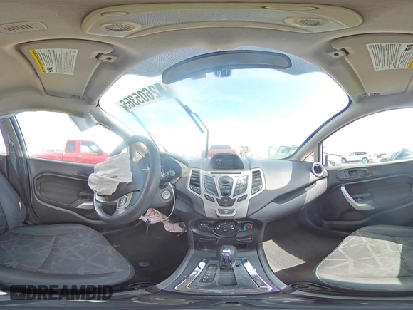 2013 Ford Fiesta SE with VIN 3FADP4EJ6DM114017, listed as a Copart auction lot 52605365 with 174,521 mi miles and Salvage Title. Bid and sale history available at carsss.com. Image 14.