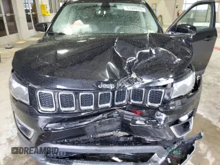 2020 Jeep Compass Limited with VIN 3C4NJCCB3LT152704, listed as a Copart auction lot 51909595 with 152,588 mi miles and Salvage title. Bid and sale history available at DreamBid. Image 14.