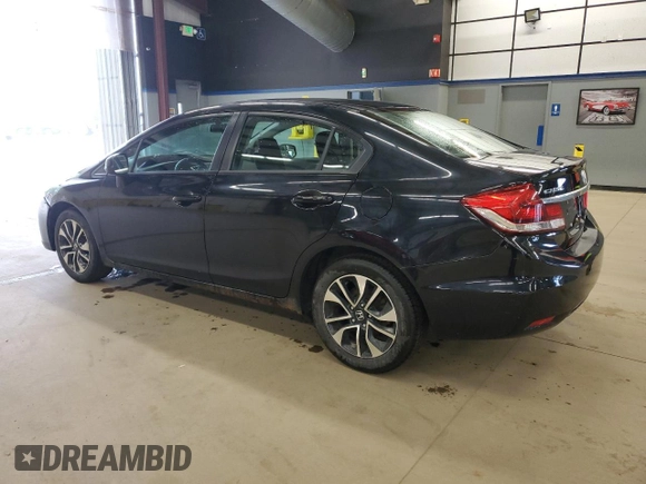 2013 Honda Civic EX with VIN 19XFB2F82DE266792, listed as a Copart auction lot 55680355 with 266,796 mi miles and Clean Title. Bid and sale history available at DreamBid. Image 2.