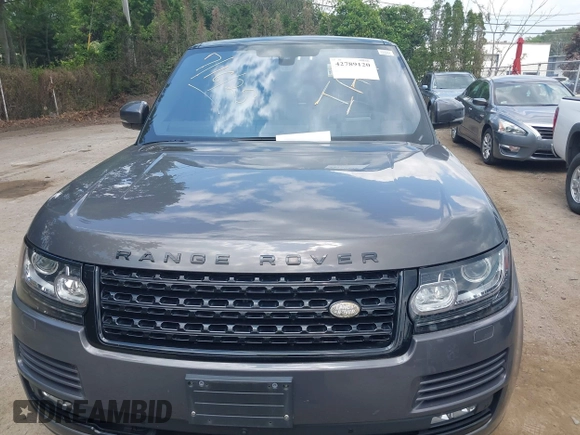 2016 Land Rover Range Rover HSE with VIN SALGS2KF0GA290744, listed as a IAAI auction lot 42789120 with 123,256 mi miles and . Bid and sale history available at DreamBid. Image 12.