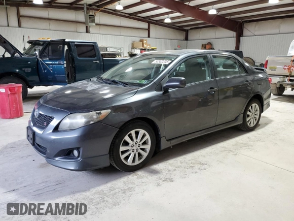 2010 Toyota Corolla with VIN 1NXBU4EE3AZ279569, listed as a Copart auction lot 50562205 with 192,196 mi miles and Salvage Title. Bid and sale history available at carsss.com. Image 1.