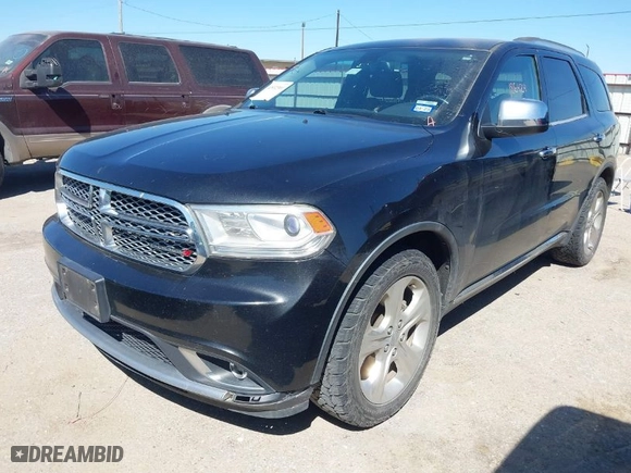 2015 Dodge Durango SXT with VIN 1C4RDHAG7FC186424, listed as a IAAI auction lot 41832301 with NaN miles. Bid and sale history available at carsss.com. Image 2.