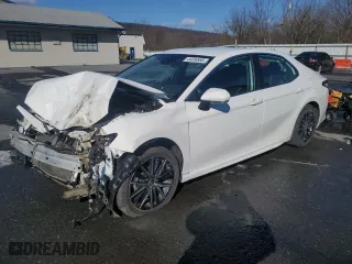 2024 Toyota Camry SE with VIN 4T1T11AKXRU854205, listed as a Copart auction lot 44836985 with 0 mi miles and Salvage Title. Bid and sale history available at carsss.com. Image 1.
