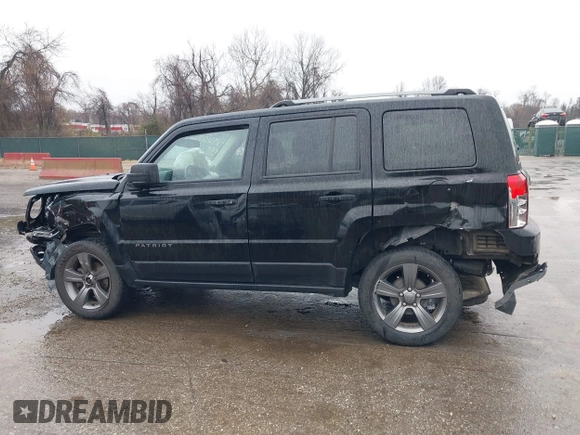 2017 Jeep Patriot Sport with VIN 1C4NJPBA1HD208653, listed as a IAAI auction lot 41864826 with 77,196 mi miles. Bid and sale history available at carsss.com. Image 14.