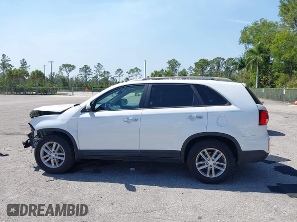 2015 Kia Sorento LX with VIN 5XYKT3A67FG657336, listed as a IAAI auction lot 41761446 with 73,123 mi miles. Bid and sale history available at carsss.com. Image 14.