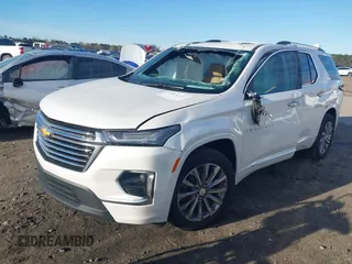 2023 Chevrolet Traverse Premier with VIN 1GNERKKW5PJ337350, listed as a IAAI auction lot 41876199 with Not provided miles and . Bid and sale history available at DreamBid. Image 18.