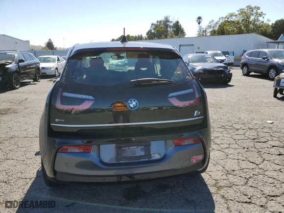 2018 BMW i3 with VIN WBY7Z4C54JVD95955, listed as a Copart auction lot 69972074 with 0 mi miles and Salvage Title. Bid and sale history available at carsss.com. Image 6.