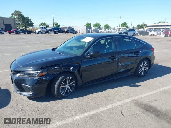 2022 Honda Civic LX z VIN 19XFL2H56NE023472, wystawiony jako IAAI lot #42257114 z przebiegiem 12 149 mil mil oraz . Historia ofert i sprzedaży dostępna na DreamBid. Obrazek 6.
