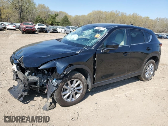 2023 Mazda CX-5 2.5 S Select Package with VIN JM3KFBBM9P0221942, listed as a Copart auction lot 50693015 with 36,267 mi miles and Salvage Title. Bid and sale history available at carsss.com. Image 1.