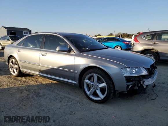 2009 Audi A8 L 4.2L with VIN WAUMV94E79N008753, listed as a Copart auction lot 78772714 with 116,378 mi miles and Salvage Title. Bid and sale history available at carsss.com. Image 4.