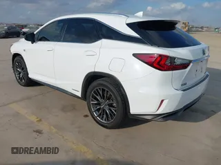 2017 Lexus RX with VIN 2T2BGMCAXHC012458, listed as a IAAI auction lot 41515915 with 127,709 mi miles. Bid and sale history available at carsss.com. Image 3.