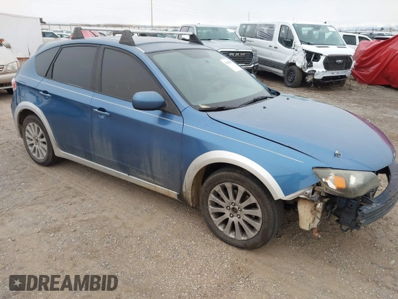 2008 Subaru Impreza Wagon (Natl) i with VIN JF1GH61698H803454, listed as a IAAI auction lot 41240557 with 154,096 mi miles. Bid and sale history available at carsss.com. Image 1.