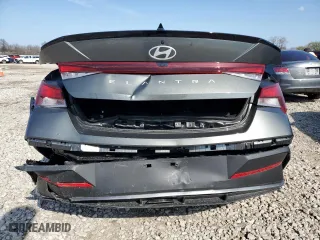 2025 Hyundai Elantra SEL Sport with VIN KMHLM4DG7SU932767, listed as a Copart auction lot 51300285 with 2,917 mi miles and Salvage Title. Bid and sale history available at carsss.com. Image 6.