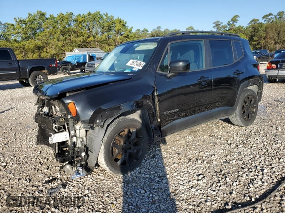 2015 Jeep Renegade Latitude with VIN ZACCJABT0FPB54933, listed as a Copart auction lot 86724884 with 95,638 mi miles and Salvage Title. Bid and sale history available at DreamBid. Image 1.