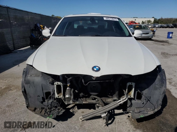 2009 BMW 3 Series 335i with VIN WBAPM73559E191995, listed as a Copart auction lot 48513075 with 150,056 mi miles and Salvage title. Bid and sale history available at DreamBid. Image 5.