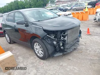 2022 Chevrolet Equinox LT z VIN 3GNAXJEV4NL171703, wystawiony jako IAAI lot #42294884 z przebiegiem 80 361 mil mil oraz . Historia ofert i sprzedaży dostępna na DreamBid. Obrazek 1.