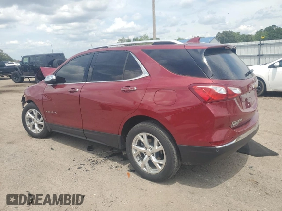 2019 Chevrolet Equinox Premier with VIN 3GNAXNEV3KS540608, listed as a Copart auction lot 55157915 with 6,455 mi miles and Non repairable. Bid and sale history available at DreamBid. Image 2.