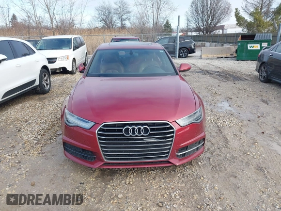 2018 Audi A6 Premium Plus with VIN WAUD8AFC3JN008385, listed as a IAAI auction lot 41209017 with 68,059 mi miles. Bid and sale history available at carsss.com. Image 13.