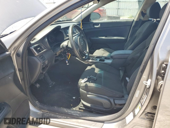 2017 Kia Optima LX with VIN 5XXGT4L37HG160955, listed as a Copart auction lot 61371465 with 138,093 mi miles and Salvage title. Bid and sale history available at DreamBid. Image 7.