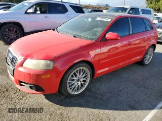 2006 Audi A3 S-Line with VIN WAUKD78PX6A077286, listed as a Copart auction lot 87889965 with 118,899 mi miles and Clean Title. Bid and sale history available at carsss.com. Image 1.